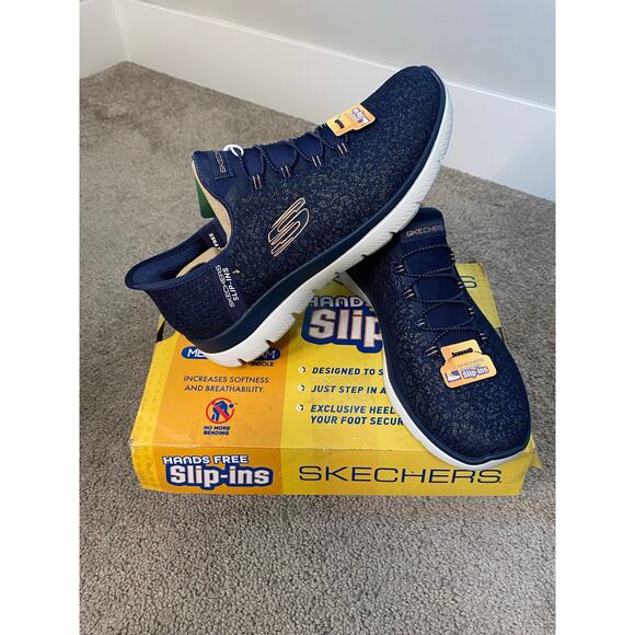 New Skechers Women's Sport Slip-Ins: Summits-Lunar Glow Size 8 - Picture 1 of 4